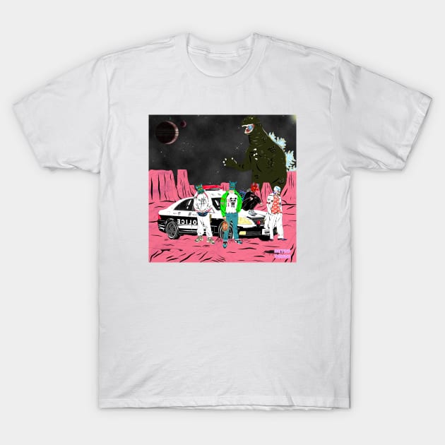 Tengu Boy & The Space Gang T-Shirt by Retro Tengu